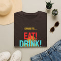 Cruise Vacation T-Shirt — "I Cruise To... Eat! Drink! Duck!"