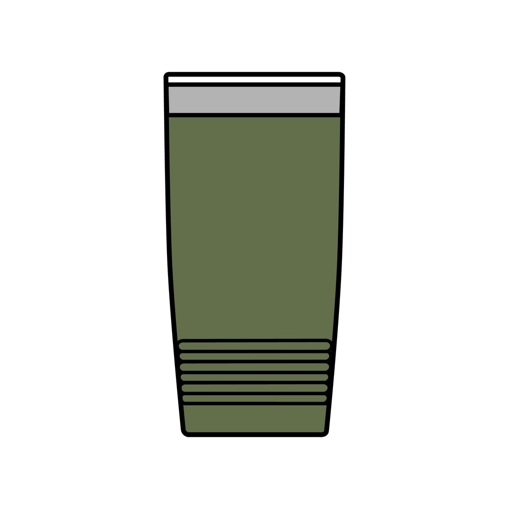 20oz Insulated Tumbler — Cute Rubber Duck "Ridiculously" Design