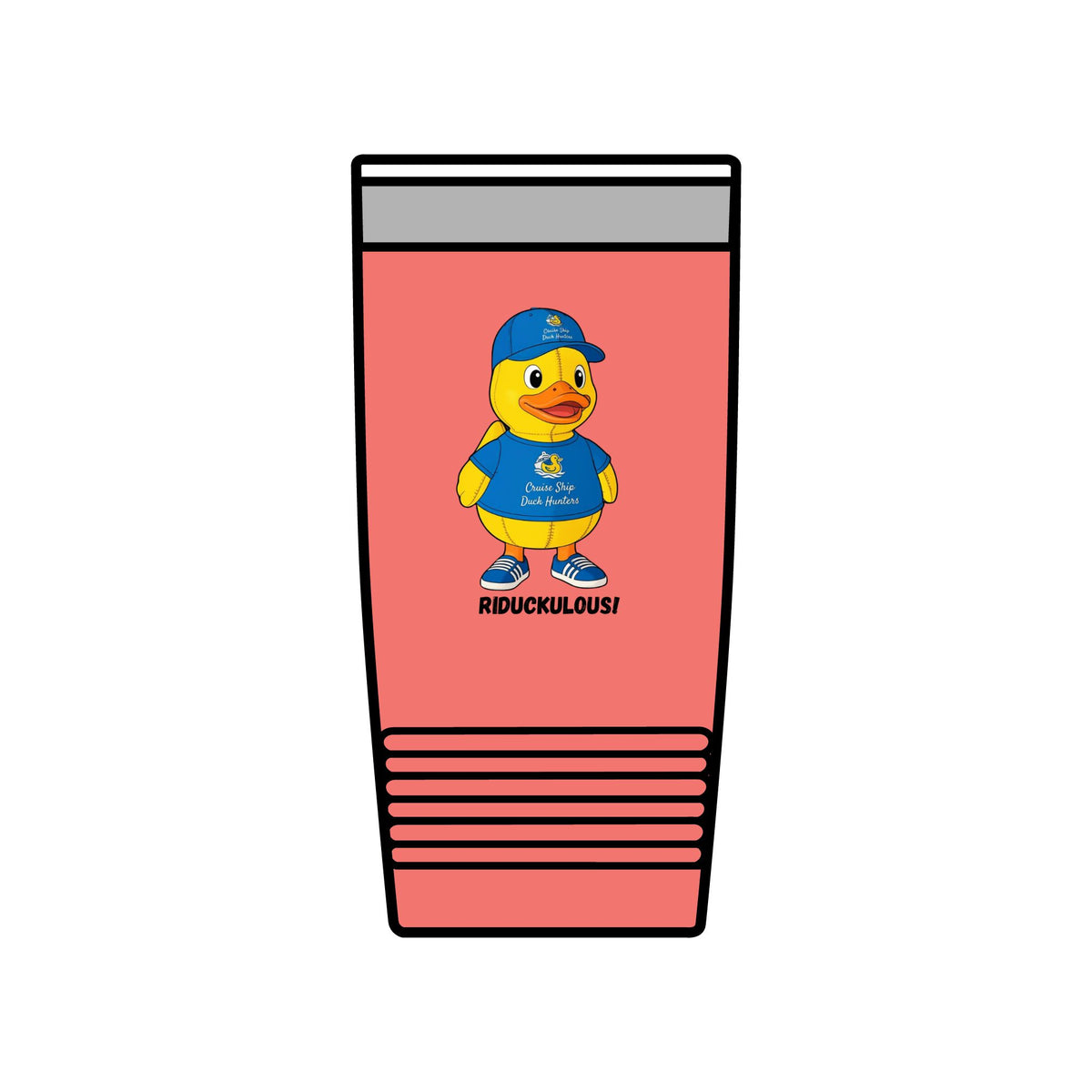 Rubber Duck 'Riduckculous!' 20oz Insulated Tumbler