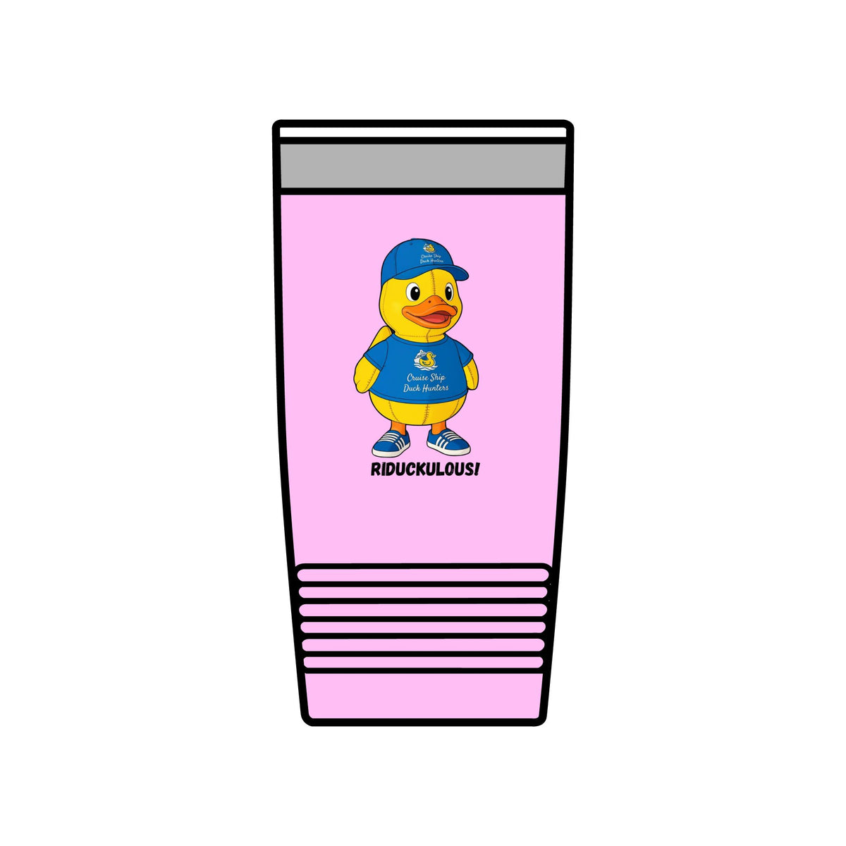 Rubber Duck 'Riduckculous!' 20oz Insulated Tumbler