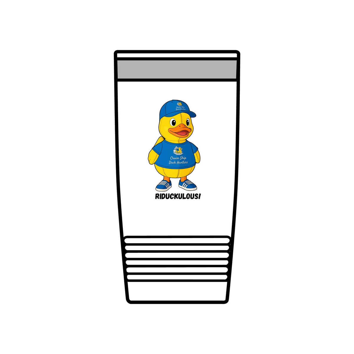 Rubber Duck 'Riduckculous!' 20oz Insulated Tumbler