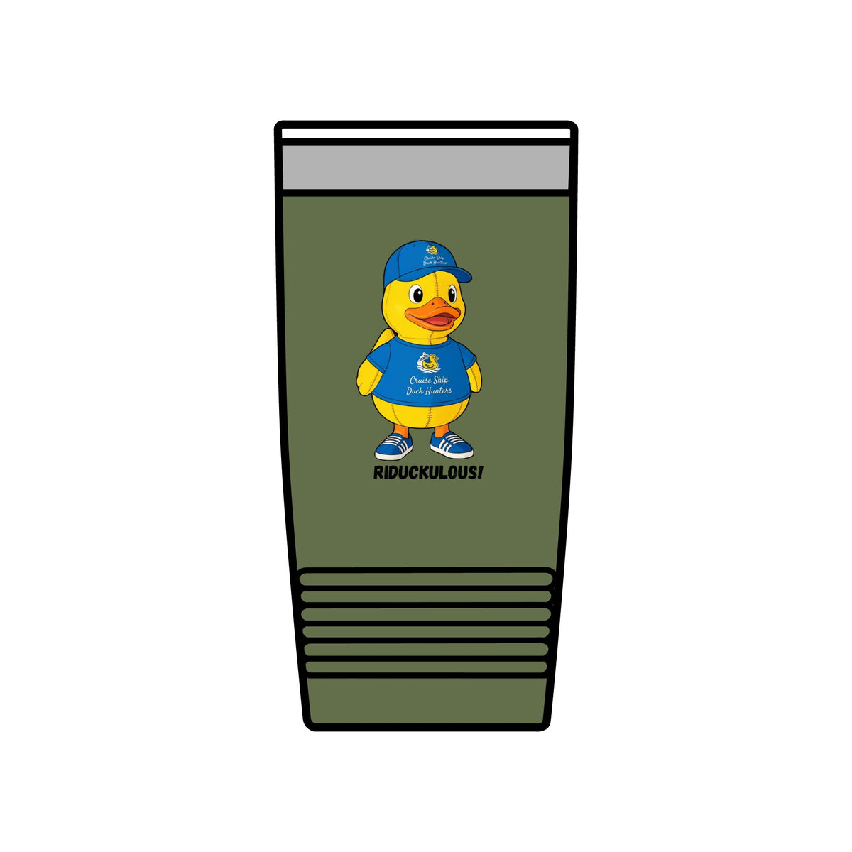 Rubber Duck 'Riduckculous!' 20oz Insulated Tumbler
