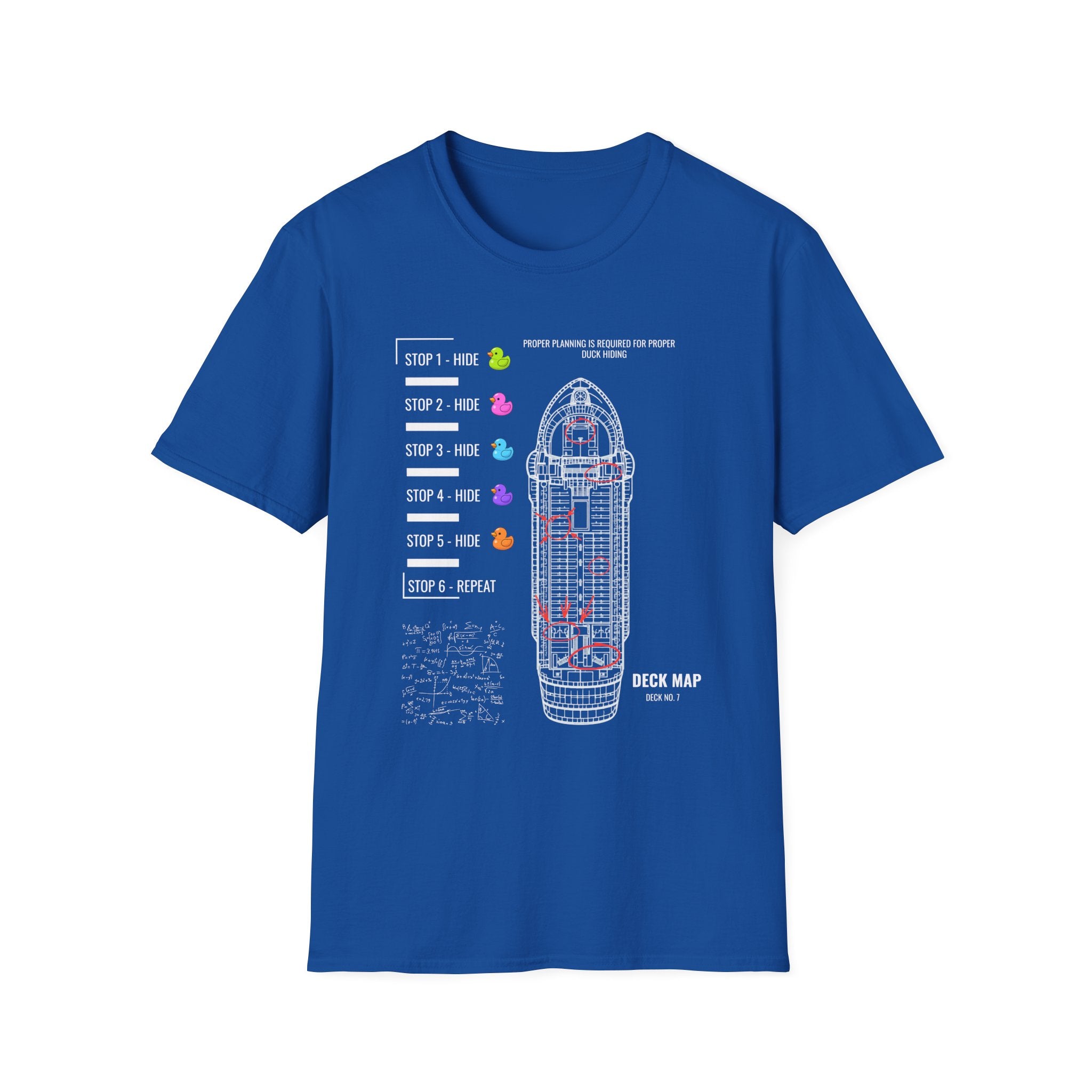 Cruise Fun  Planning 101 - Rubber Duck T-Shirt!