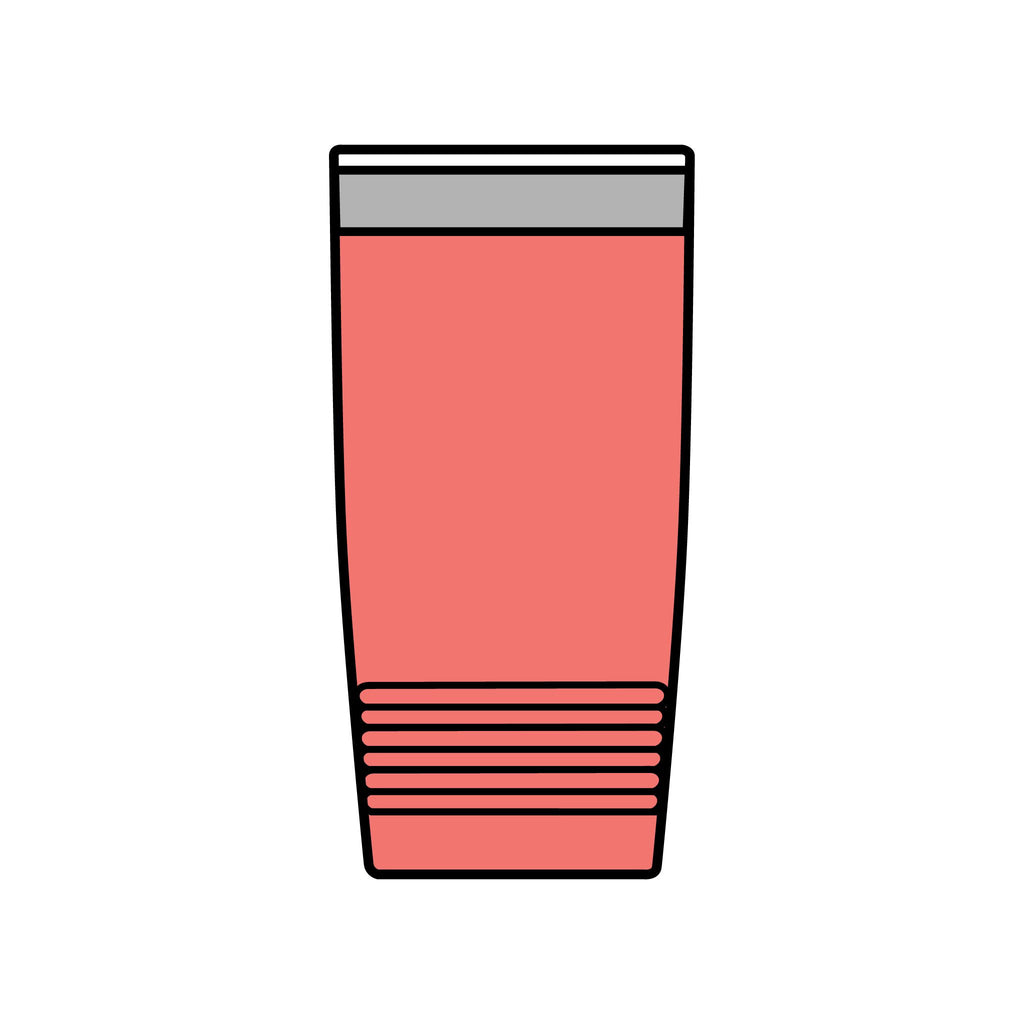 20oz Insulated Tumbler — Cute Duck Mascot Design ("Ridiculously")