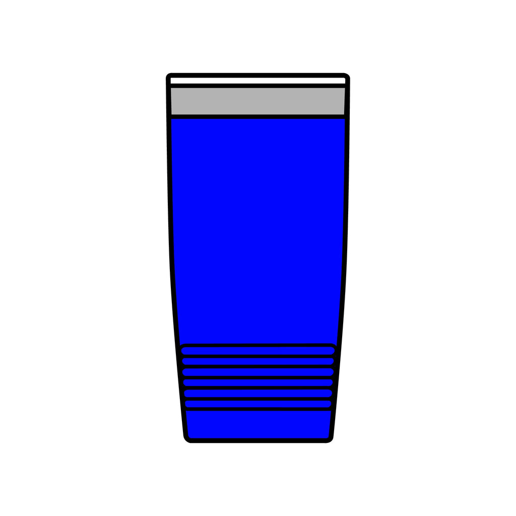 20oz Insulated Tumbler — Cute Duck Mascot Design ("Ridiculously")