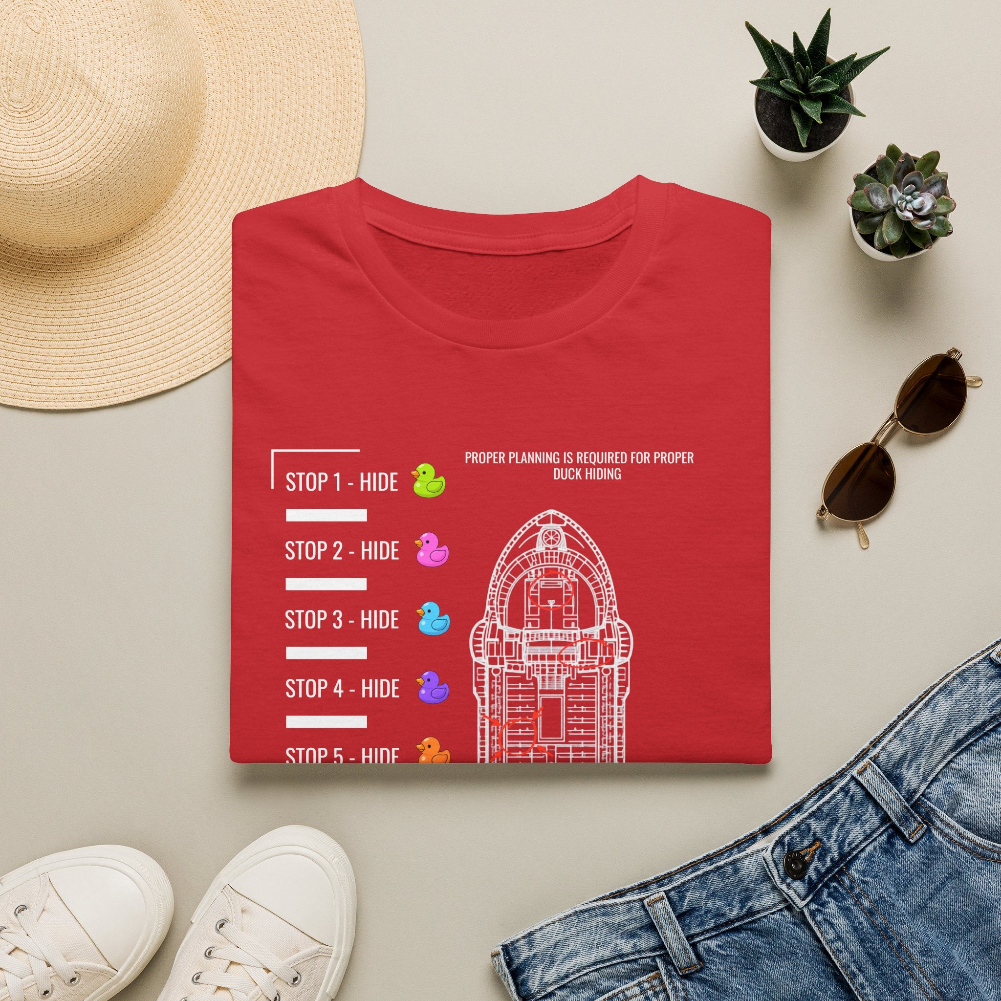 Cruise Fun  Planning 101 - Rubber Duck T-Shirt!