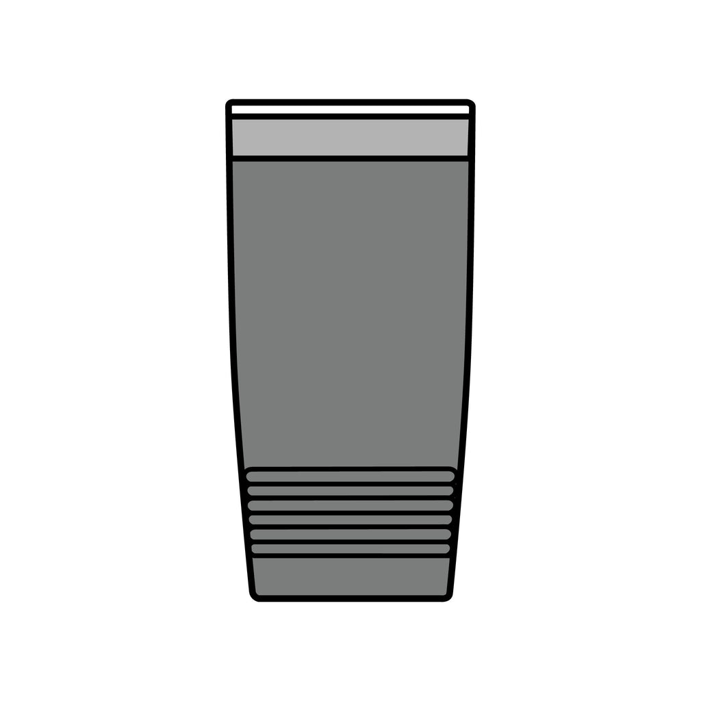 20oz Insulated Tumbler — "Just a Girl and Her Duck" Cute Mom & Kid Summer Design