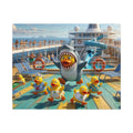 Jigsaw Puzzle with Tin Rubber Duck Playtime!