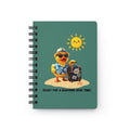 Travel Duck Spiral Journal – "Ready for a Quacking Good Time" Vacation Notebook