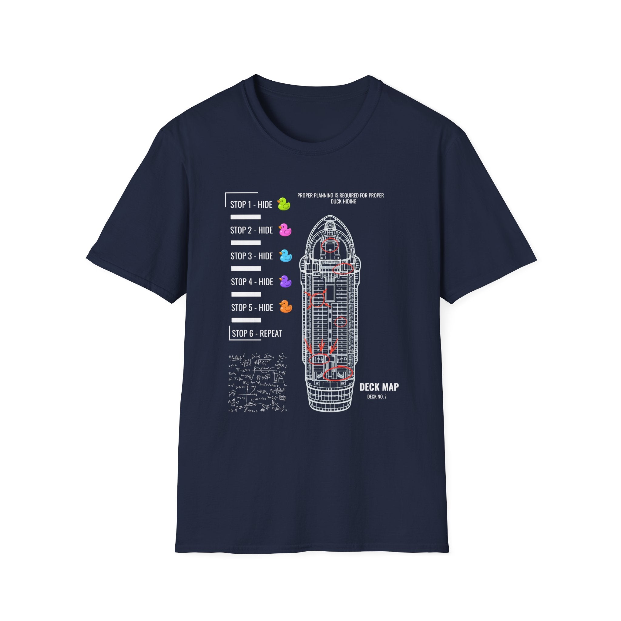 Cruise Fun  Planning 101 - Rubber Duck T-Shirt!