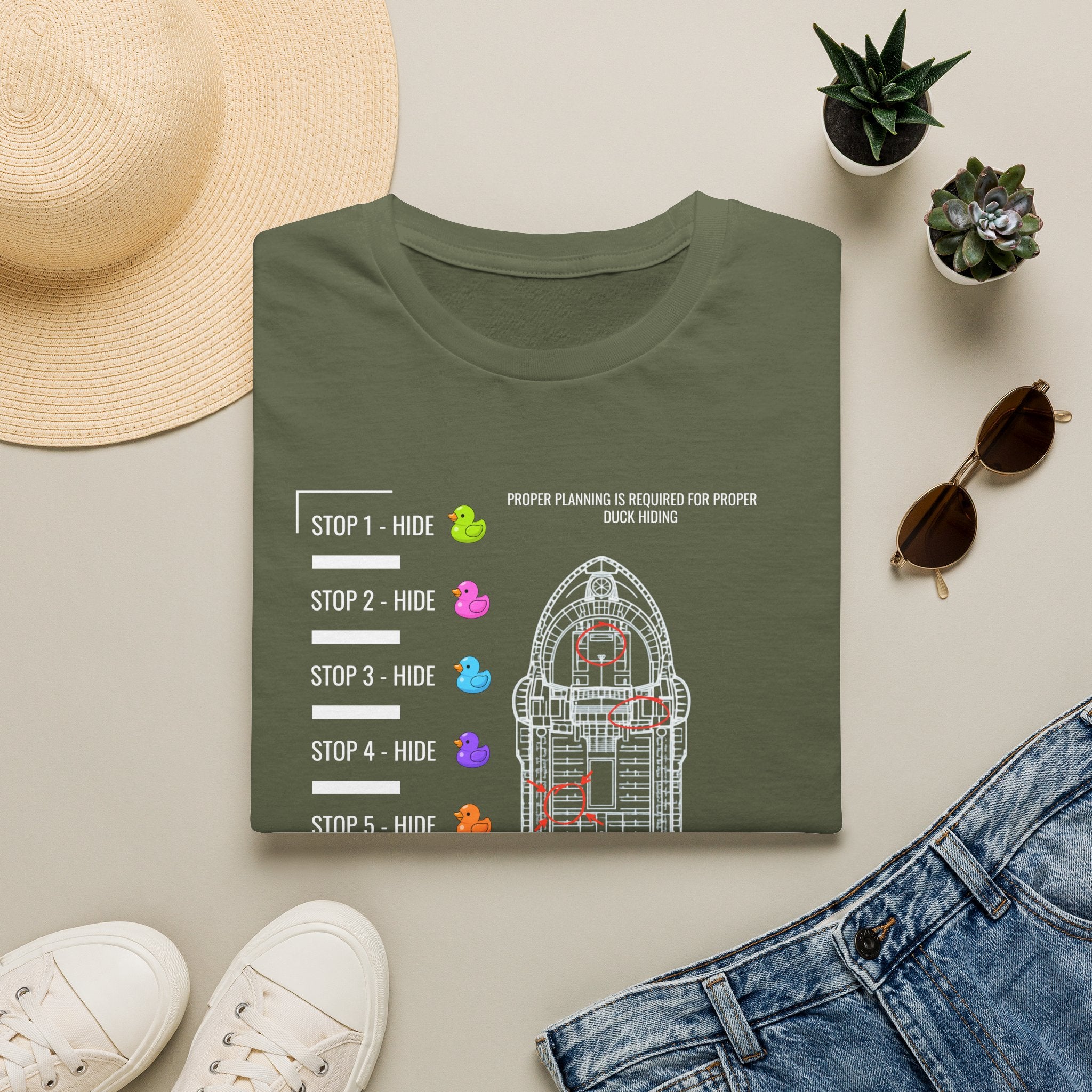 Cruise Fun  Planning 101 - Rubber Duck T-Shirt!