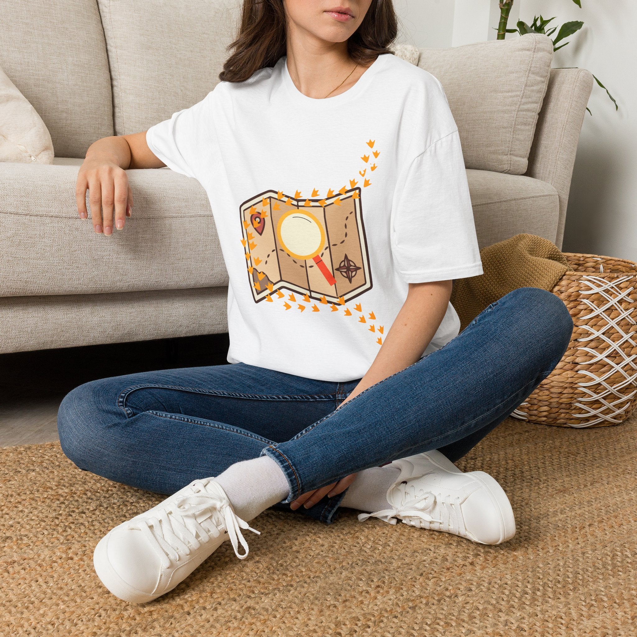 Adventure Map Duck Hunt T-Shirt — Wanderlust Vintage Map Graphic Tee