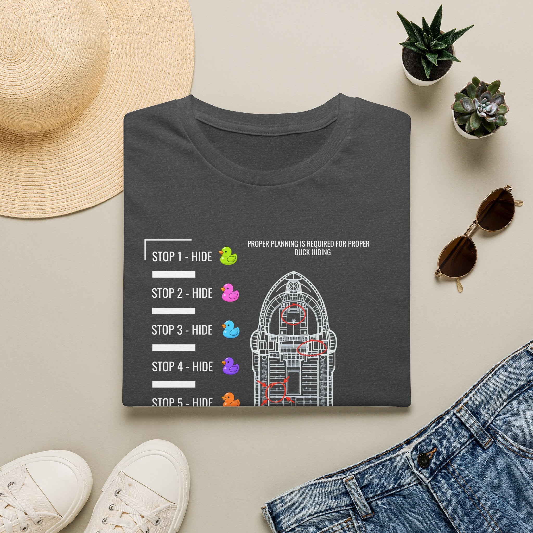 Cruise Fun  Planning 101 - Rubber Duck T-Shirt!