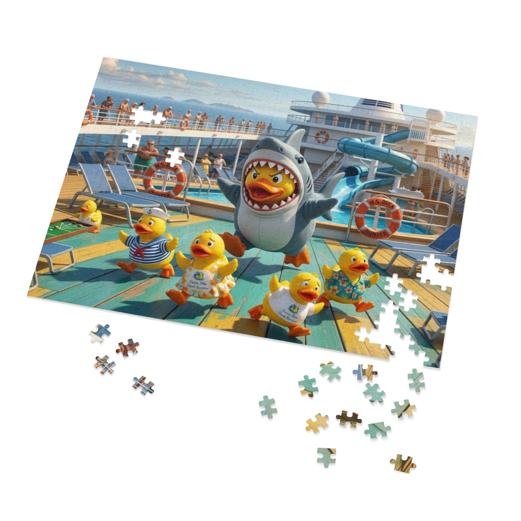 Jigsaw Puzzle with Tin Rubber Duck Playtime!