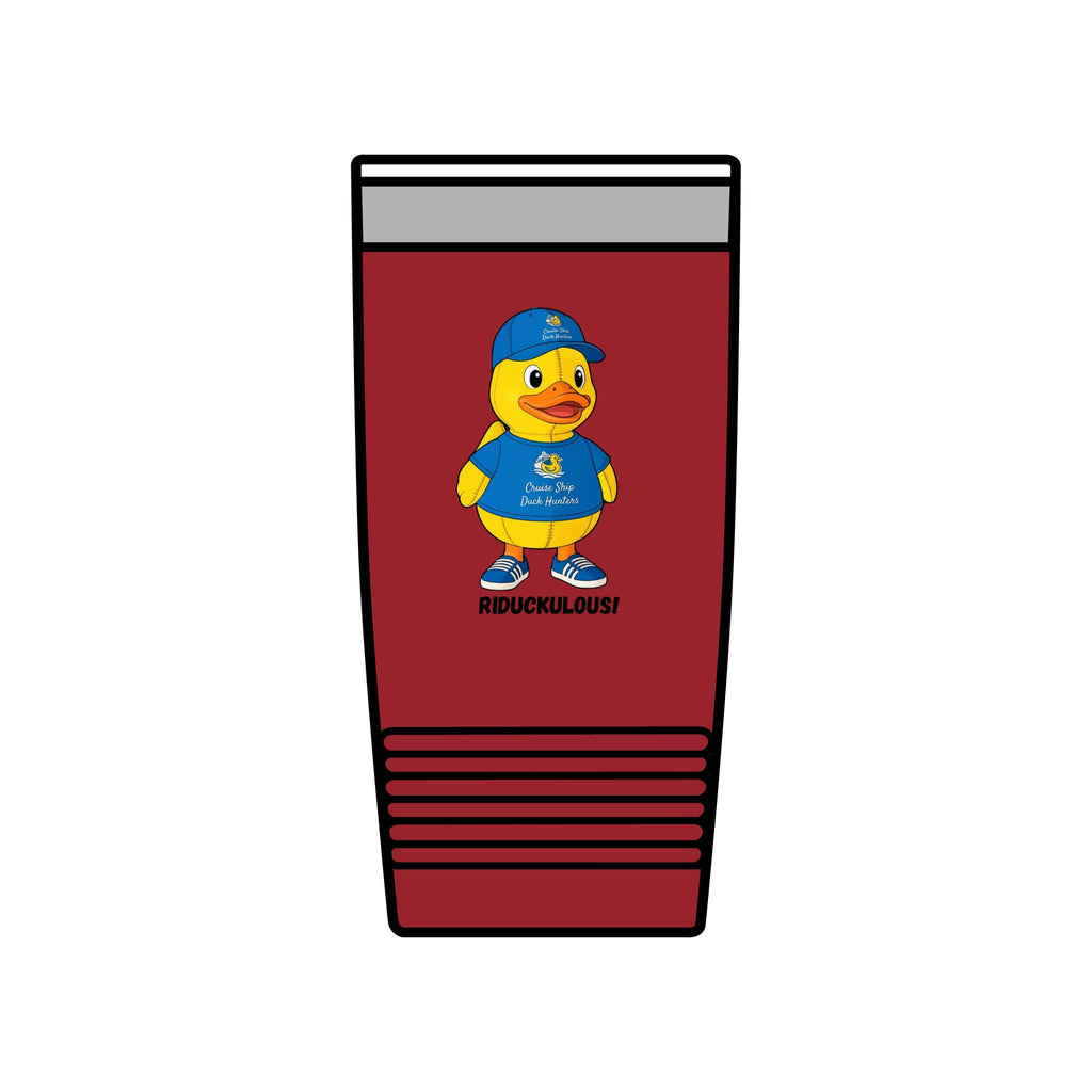 Rubber Duck 'Riduckculous!' 20oz Insulated Tumbler