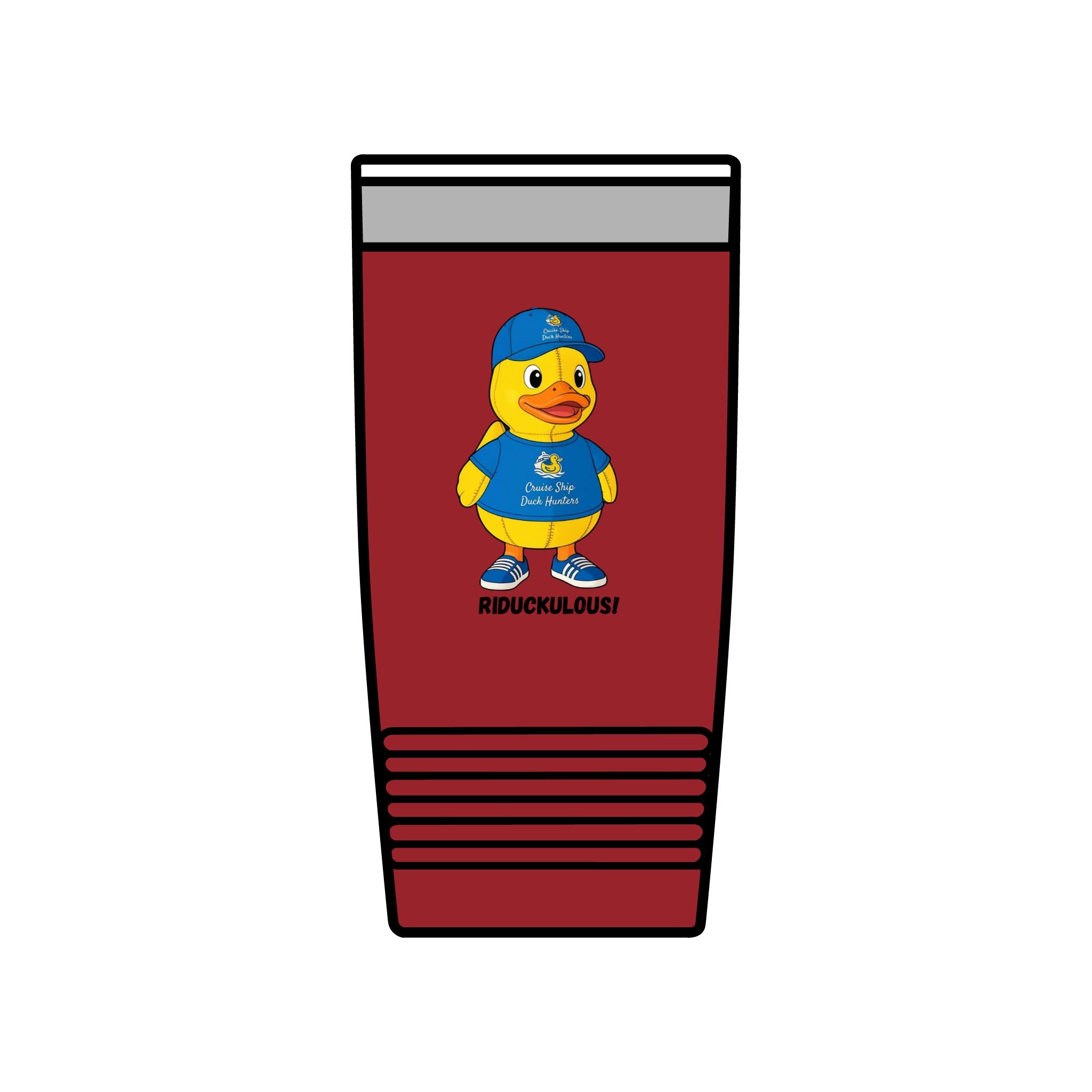 Rubber Duck 'Riduckculous!' 20oz Insulated Tumbler