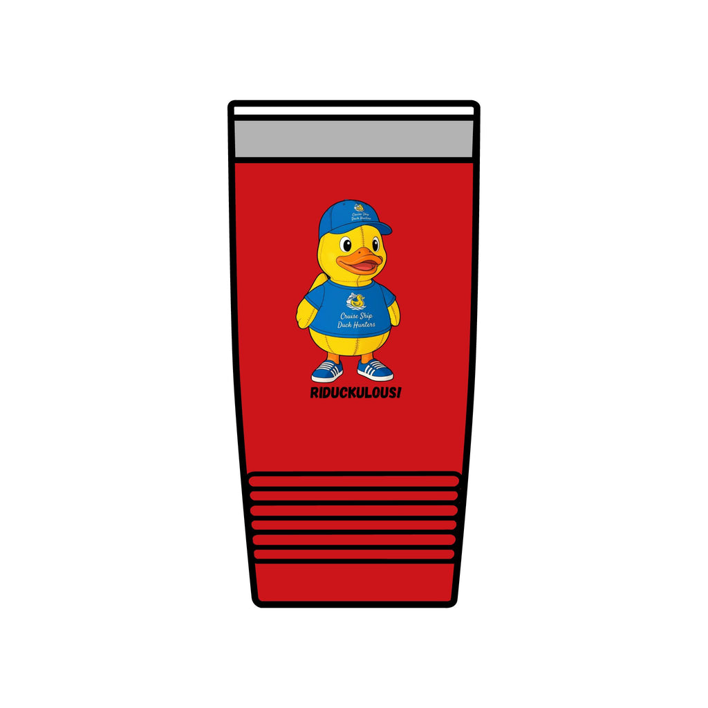 Rubber Duck 'Riduckculous!' 20oz Insulated Tumbler