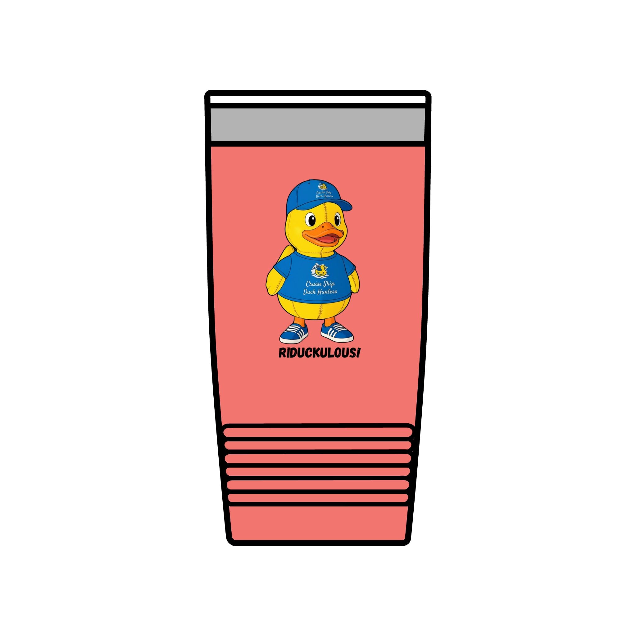 Rubber Duck 'Riduckculous!' 20oz Insulated Tumbler